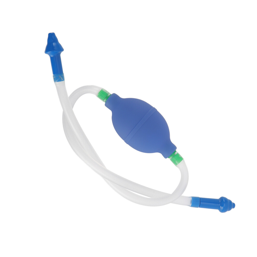 Blue Enema Syringe Ball Type Plastic Enema Kit For Hygiene Constipation And Bowel Cleansing