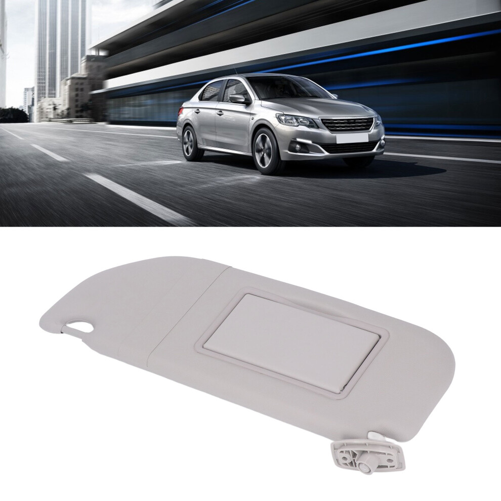 Car Inner Left Driver Sun Visor Glare Guard Sunshade 98038433Ds Replacement For C3 Grey 8221320774675