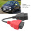 OBD2 Scanner Adaptor Cable Red SRS Diagnostic Cable Replacement for Fiat EcuScan 6