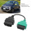 Cable de escáner de dirección asistida verde OBD2 ABS 13