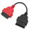 OBD2 Scanner Adaptor Cable Red SRS Diagnostic Cable Replacement for Fiat EcuScan 5