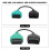 Cable de escáner de dirección asistida verde OBD2 ABS 10