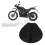 Almohadilla 3D para asiento de motocicleta - Negro, impermeable 9
