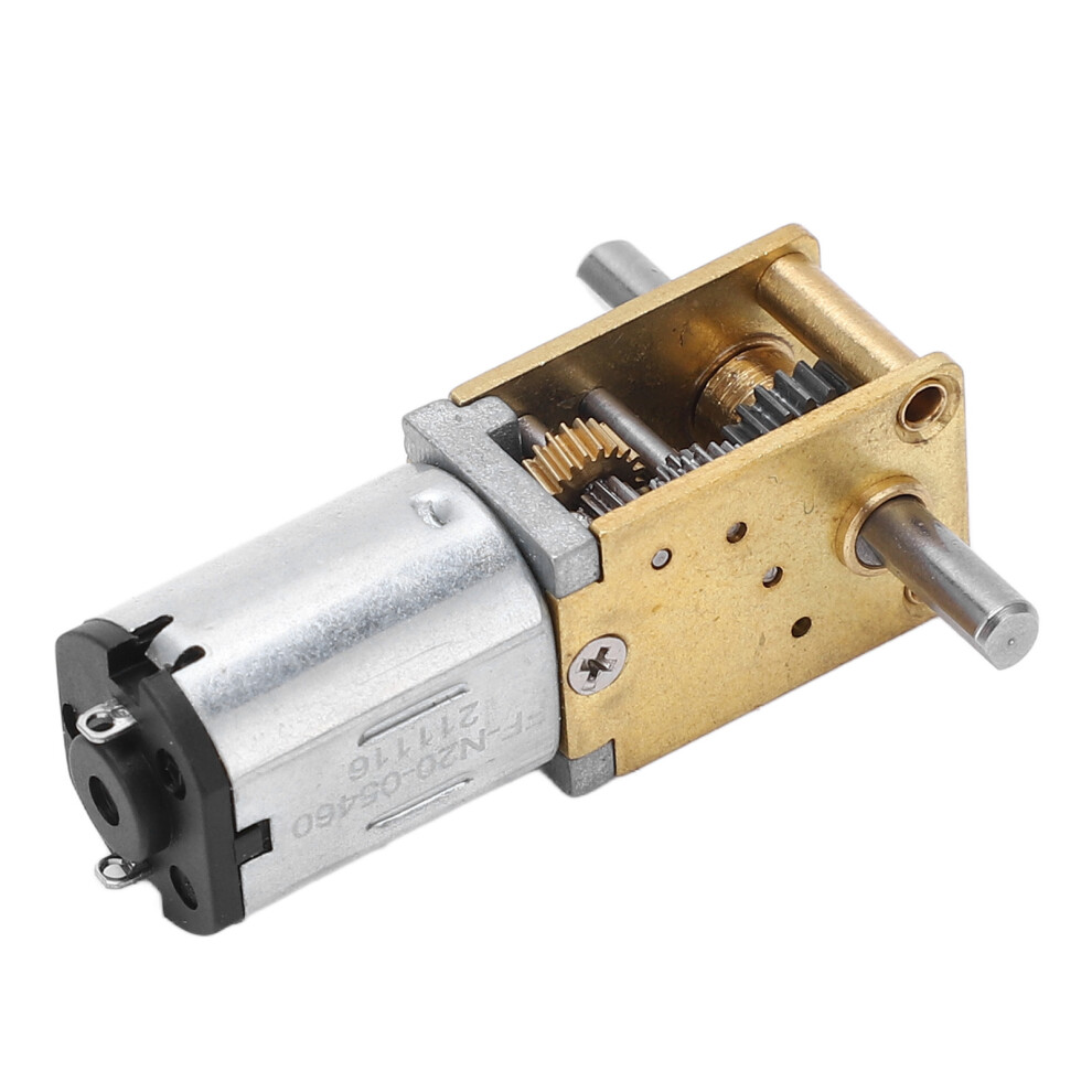 Gear Motor Speed Reduction Dual Output Shaft Worm Brushed Large Torsion For Machine Dc3v 30Rpm 4171320776817
