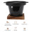 BBQ18A Mini rauchfreier Tischgrill, Schwarz 8
