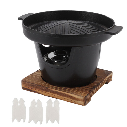 BBQ18A Mini rauchfreier Tischgrill, Schwarz 1