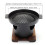BBQ18A Mini rauchfreier Tischgrill, Schwarz 5