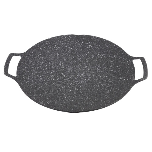 Plato de barbacoa coreana de 30 cm pan de aluminio antiadherente