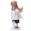 1:12 Maßstab blonde Keramik-Mädchenpuppe, 11,2 cm 6