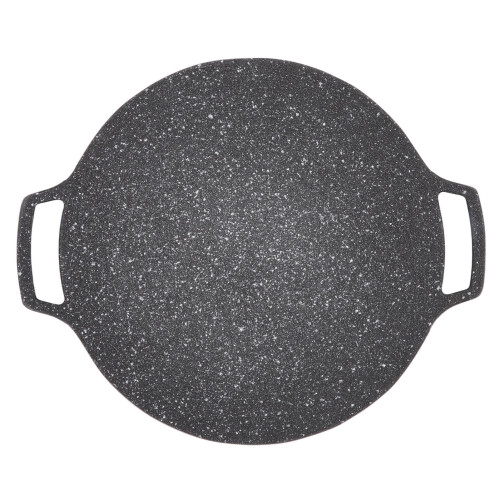 Plancha antiadherente de aluminio para barbacoa coreana de 36 cm