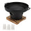 HN BBQ18D Mini rauchfreier Grill 844g Schwarz 2