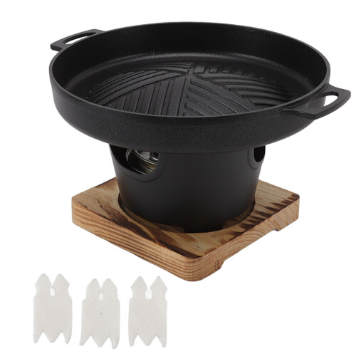 HN BBQ18D Mini rauchfreier Grill 844g Schwarz 1