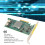 PCIe x8 SAS2308 16TB Disk-Array-Karte HBA 2 MiniSAS 9