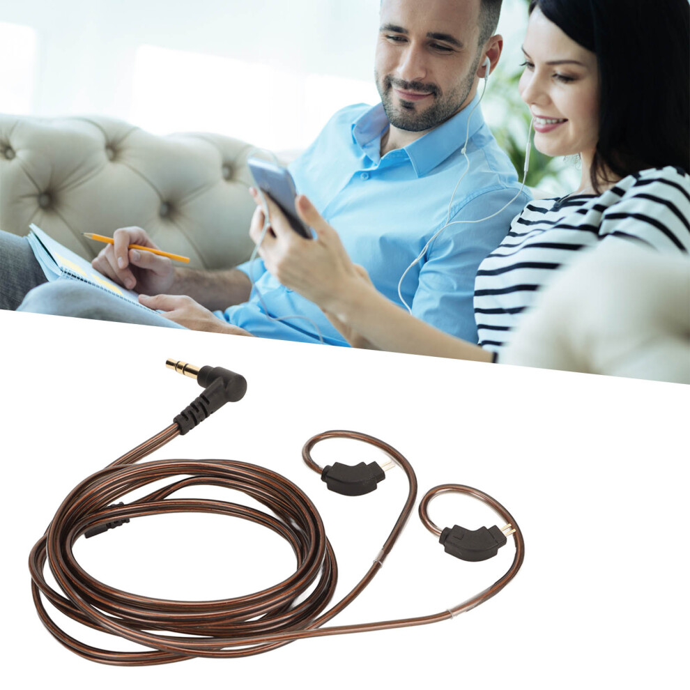 Earphone Upgrade Cable 2 Pin 0.78Mm Connector 3.5Mm Plug Replacement Earbuds Wire For As10 As06 As10 Zst Zs3as10 As06 9431320778606