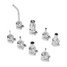 8 Stück Zinklegierung-Heißluftdüsen-Set 3-12mm A1125