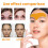 10 Stück Stirnmaske-Lifting-Sticker Einheitsgröße Transparent 11