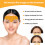 10 Stück Stirnmaske-Lifting-Sticker Einheitsgröße Transparent 9