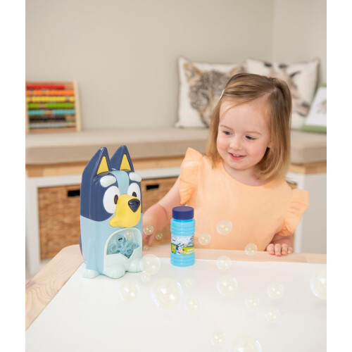 Bluey Bluey Bubble Machine for Kids Character Shaped Bubble Blower 2