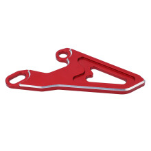 Protector de piñón delantero de metal para KX125/250/250F rojo