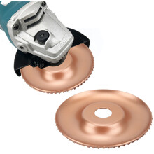 Disco de tallado para madera W-Carbide 125x22mm oro rosa