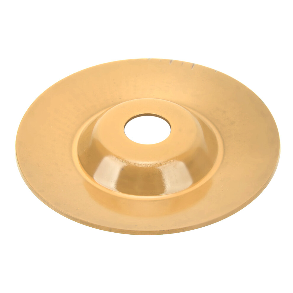 Grinding Shaping Disc Tungsten Carbide Wear Resistant 125Mm Grinder Wheel Disc For Woodworking Golden 7891320781211