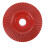 Schleif- und Formscheibe 125 mm Wolframkarbid Rot 2