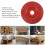 Schleif- und Formscheibe 125 mm Wolframkarbid Rot 6