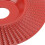 Schleif- und Formscheibe 125 mm Wolframkarbid Rot 4