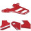 Metall-Vorderkettenradabdeckung LTZ400 2003-2014 Rot 16