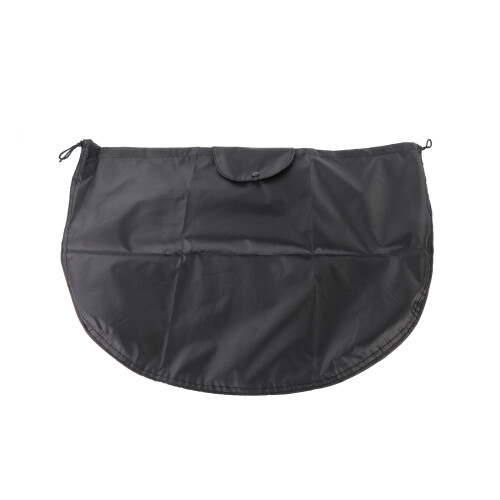 Motorradhelm Tasche Nylon Schwarz 0.075L 15x10cm 2