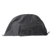 Motorradhelm Tasche Nylon Schwarz 0.075L 15x10cm