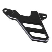 LTZ400 Cubierta del piñón delantero - Protector metálico, negro