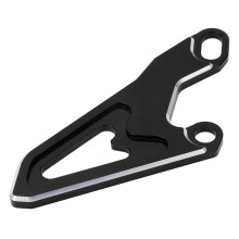 Protector de piñón delantero de metal para KX125 2003-08 negro
