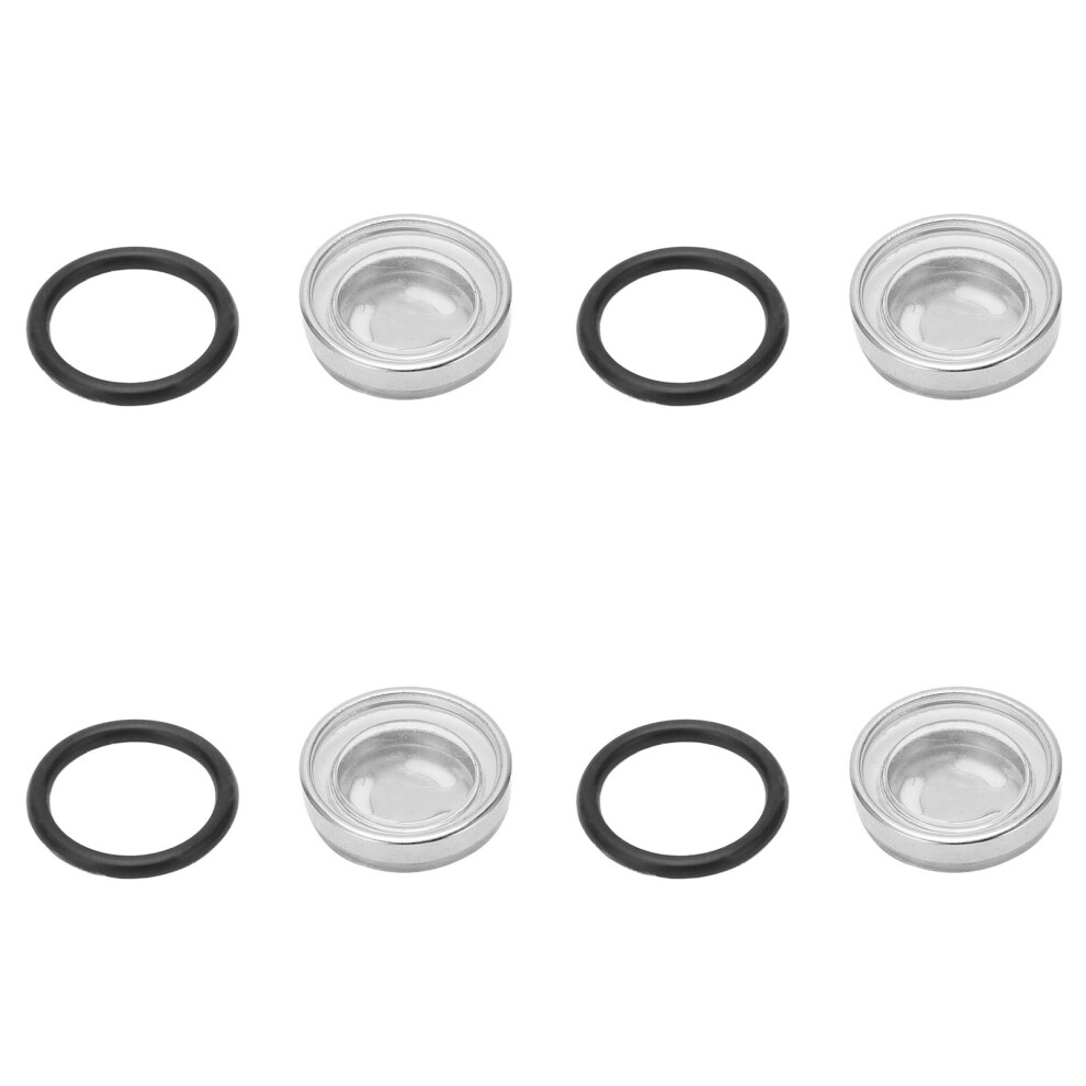 4 Pcs Brake Master Cylinder Reservoir Sight Gasket Set Motorcycle Accessory For Scooter Atv Dirt Bike 4661320784474