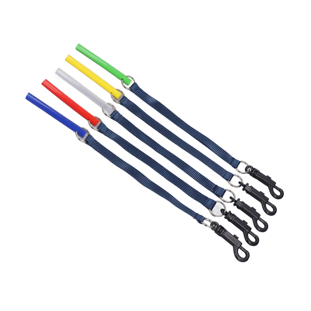 5pcs Baby Teething Toy Hollow Tubes Sling Silicone Soft Sensory Exploration Baby Sooth Teethers