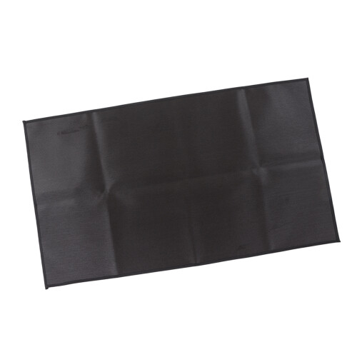 Grillmatte S schwarz feuerfest hitzebeständiges Pad