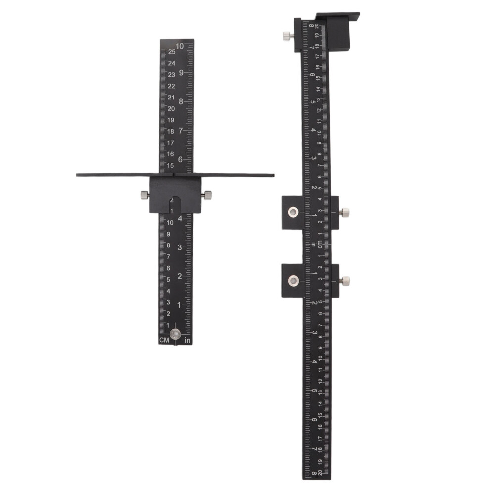 Cabinet Hardware Jig Aluminum Alloy Cabinet Handle Template Punch Locator Drill Template Guide for Doors and Drawers-image-OPC-PHV69M7-NEW