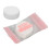100 piezas de mascarilla facial comprimida de algodón blanco puro 6