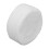 100 piezas de mascarilla facial comprimida de algodón blanco puro 9