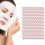 100 piezas de mascarilla facial comprimida de algodón blanco puro 14
