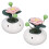 1:12 Mini-Puppenhaus Topfpflanze Blume 3733 mm 10