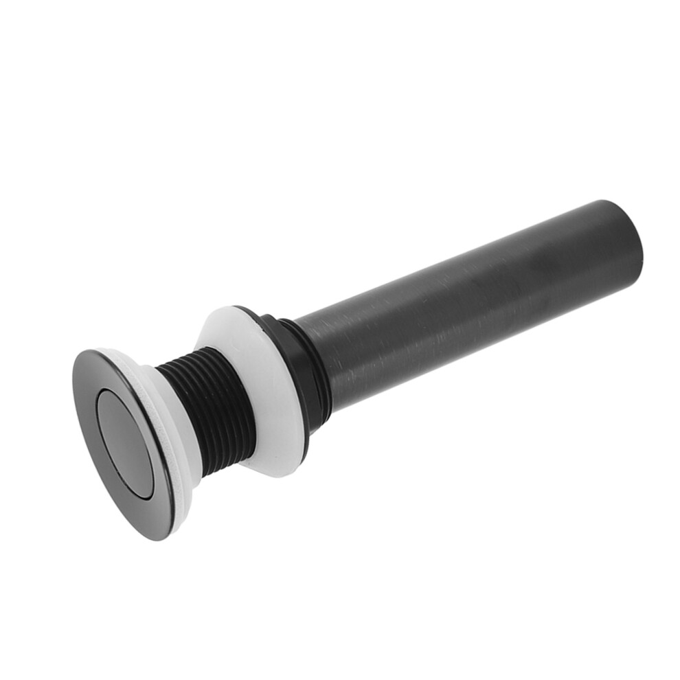 Bathroom Sink Drain Without Overflow Vessel Sink Lavatory Vanity Push Type Drain Stopper 9321320789538