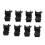 8 piezas de adaptadores de inyectores 43100-08 kit ABS LS1-LT1 8