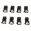 8 piezas de adaptadores de inyectores 43100-08 kit ABS LS1-LT1 11