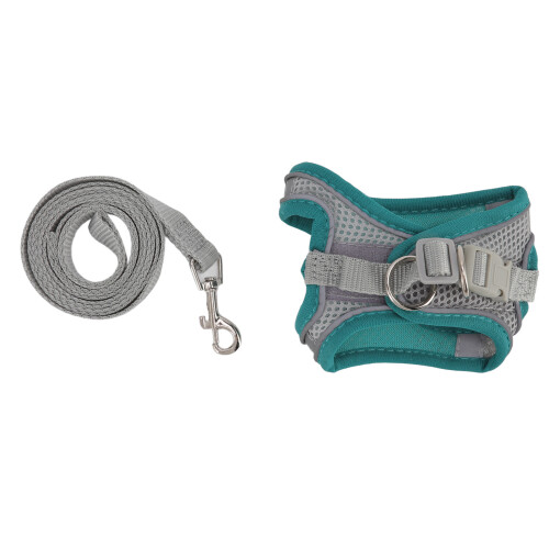 Arnés para perro y correa talla M chaleco transpirable reflectante 1