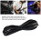 Gitarrenamp-Kabel Patchkabel 3 Meter Kupfer Schwarz 12