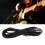 Gitarrenamp-Kabel Patchkabel 3 Meter Kupfer Schwarz 3