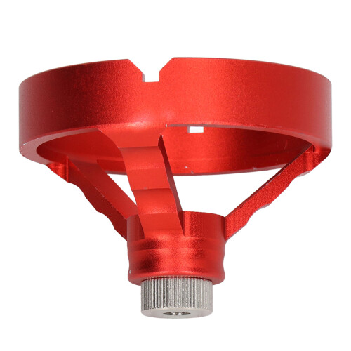 3-in-1 vertikaler Lochstanzen-Positionierer, 6 Buchsen, Rot 2