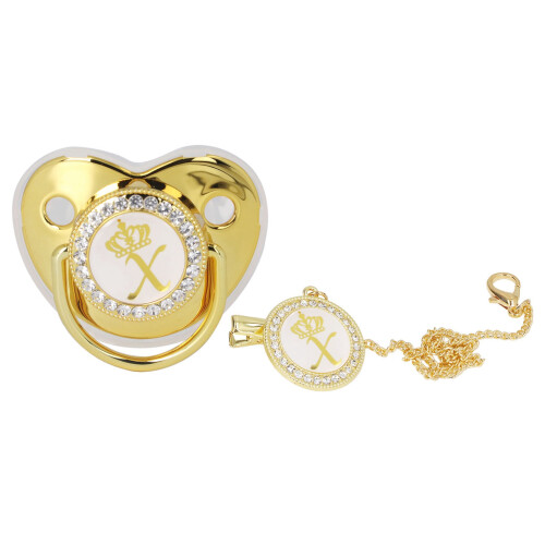 Golden Crown X Schnuller 5,5  4,8 cm 6–18 Monate 1