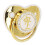 Buchstabe E Goldene Krone Schnuller 5,54,8 cm, 6–18 Monate 14